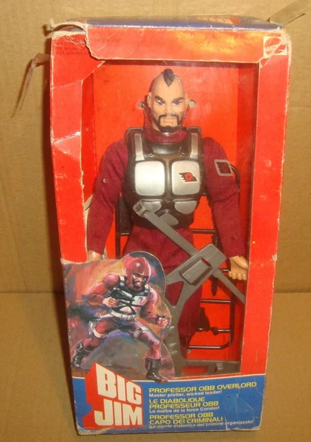 Big Jim Mattel – OBB Overlord Réf 9270, Complet Et Neuf En Boîte (1984)