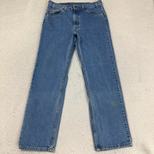 Vintage Levis 505 Orange Tab Jeans Straight Mens Size 34 x 30 USA Made