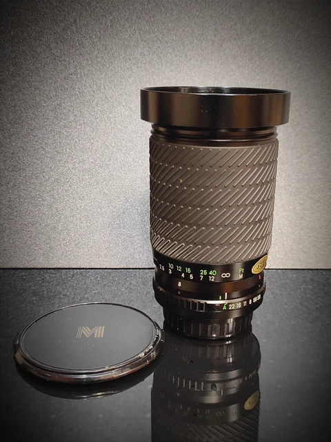 Objectif zoom macro Kalimar MC 28-200 mm f3,8-5,6 pour appareils photo