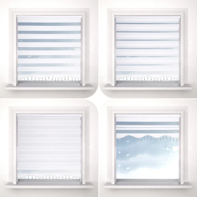 Klemmhalter Für Rollos Ohne Bohren - 4 Stück Halterungen Für PVC Fenster