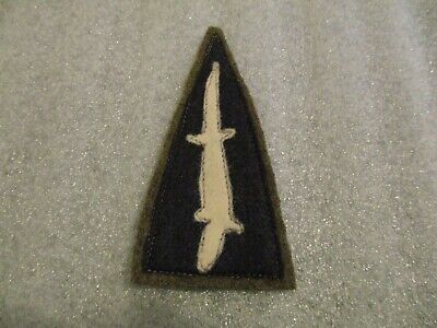 Wwi Army Camouflage Corps Wool/Felt Patch Chameleon Shoulder Sleeve Aef