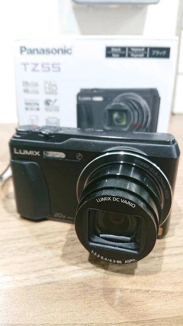 Panasonic LUMIX DMC-TZ55 16.0MP Digital Camera - Black