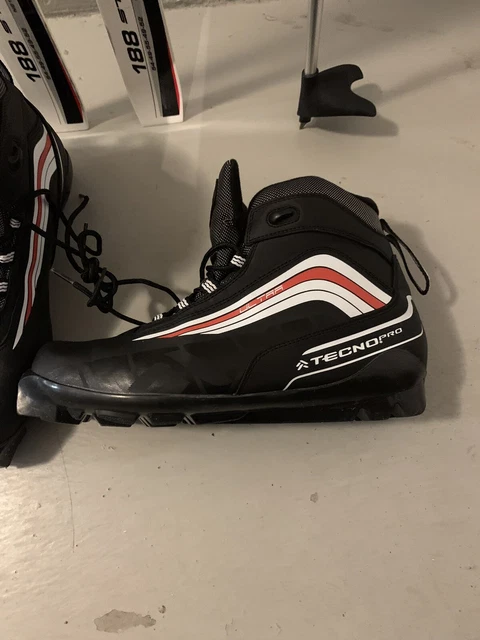 Langlauf Ski Set Herren : Skier 188cm, Stöcke und Schuhe Gr. 44, wenig benutzt 11