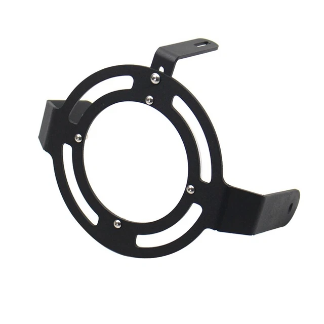 Griglia Di Protezione Per Fari Moto Tenere 700 / T7 Rally / XTZ700 2019-2025 - Acciaio Inox Nero