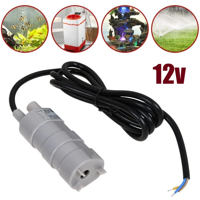 12V WATER PUMP Submersible Caravan Camper Motorhome High Flow Whale