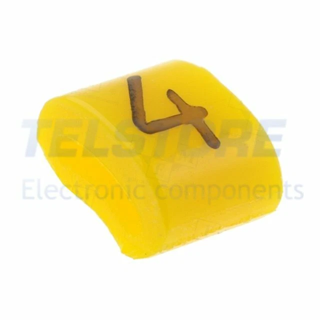 1Confezione  Segna cavi per cavi e fili 1,1÷2,5mm H 3mm A 6mm L 5mm  .