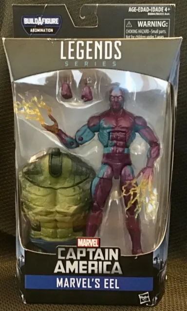 Marvel Legends- Eel-Captain America Civil War—Abomination BAF Series hasbro 2015