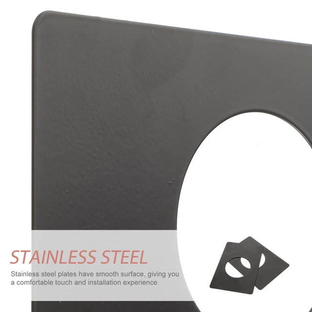 2X DOOR FRAME Lock Plate Repair Kit Deadbolt Reinforcement Filler