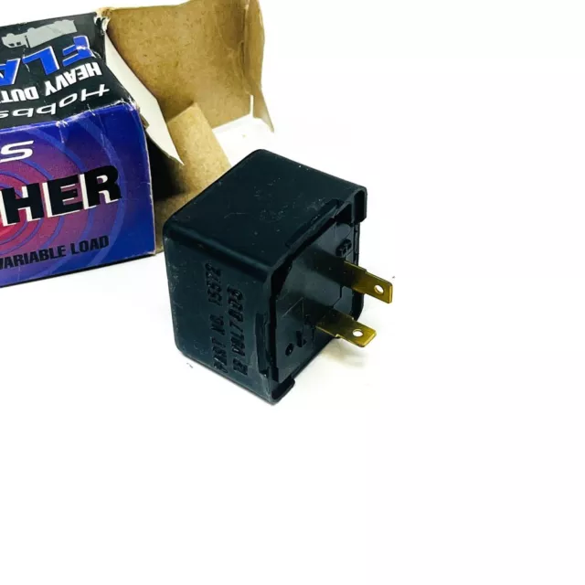 Hobbs 015572A Heavy Duty Variable Load 2-Terminal 12V Flasher 15572, Made in USA