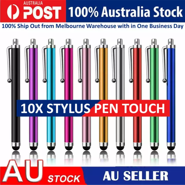 10x Universal Compactive Touch Screen Pen Stylus for Apple iPhone iPad Samsung