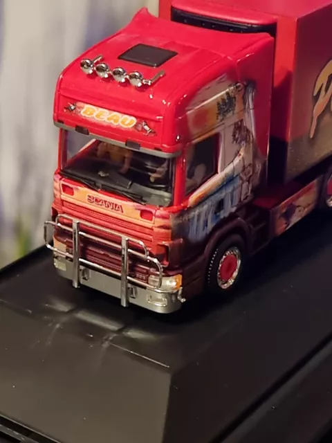 Herpa 120771 Scania TL Kühlkoffer-Sattelzug "Philippe Beau"