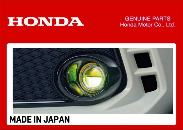 Modulo Jp Fk2 Type R GENUINE HONDA LED Fog Lights Yellow Jdm Modulo Civic Type R Fk8 Fk2 Fit ...