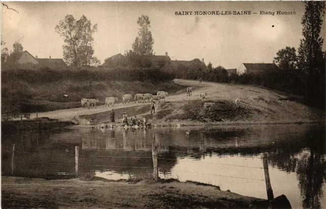 CPA St-HONORÉ-les-BAINS - Étang Honore (518140)