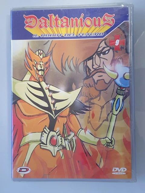 DVD ANIME SEALED Daltanius Il Robot Del Futuro Vol.9 Dynamic Video
