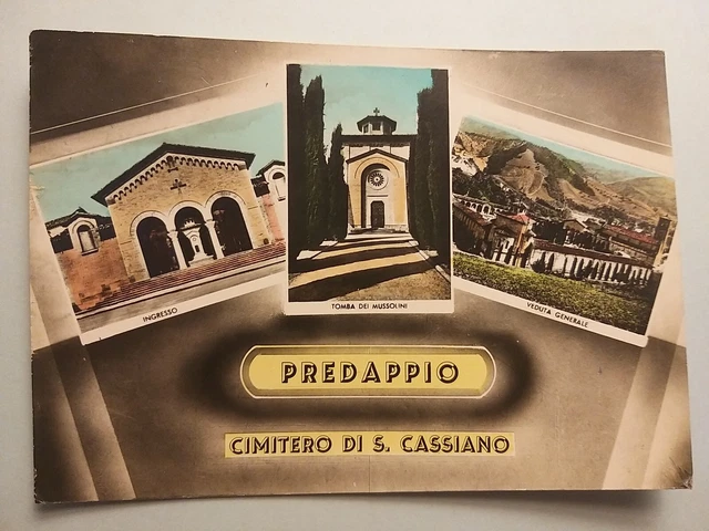 Predappio (Forlì-Cesena). Cimitero di San Cassiano. Vedutine.