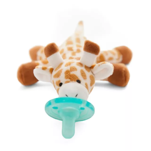 NWT WubbaNub GIRAFFE Infant Plush Pacifier Holder