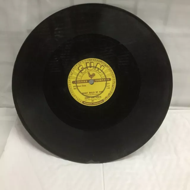Vintage Sun Records 1978 Jerry Lee Lewis Great Balls Of Fire