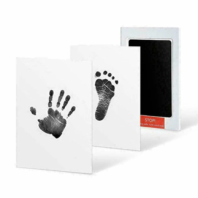 INKLESS CONTACT BABY Hand Foot Print Kit Keepsake Newborn Footprint ...