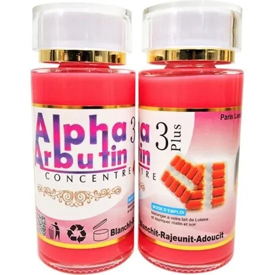 Alpha arbutin concentré 3 plus eclaircissant anti-tâches noires, trés actif 1pc