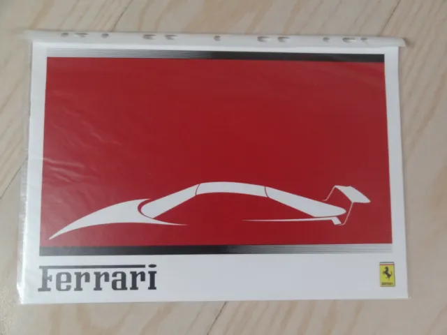 Catalogue Gamme Ferrari France 1991 ?  Bon Etat