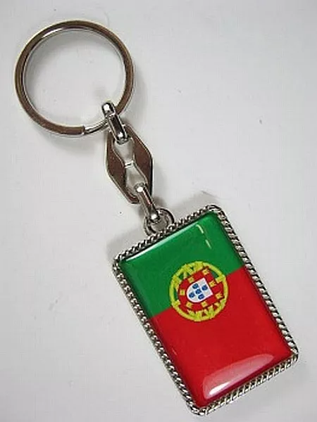 Schlüsselanhänger Portugal Flagge Flag Fahne,10 cm,Souvenir Keyring