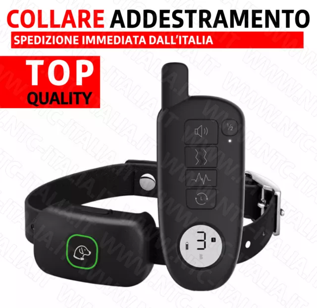 *IL PIU VENDUTO* Collare✅e✅Telecomando⭐da Addestramento⭐con Scossa Impermeabile