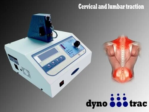 New Lumbar & Cervical Traction Machine Therapy,LCD Display Dynotrac %