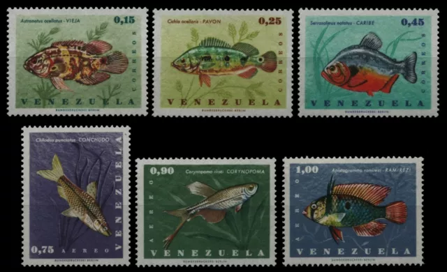 Venezuela 1966 - Mi-Nr. 1676-1681 ** - MNH - Fische / Fish