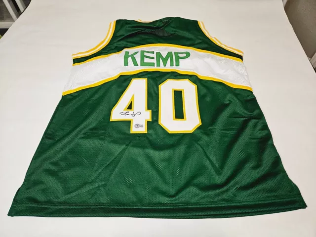 Seattle Supersonics #40 Shawn Kemp 1995-96 Red Swingman Jersey on sale,for  Cheap,wholesale from China