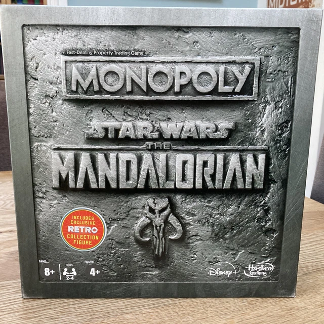 Monopoly Star Wars The Child Edition Board Game Featuring Mandalorian NIB