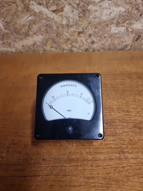 Hobut Current Meter 0-35A DC Analog Ammeter MADE IN ENGLAND
