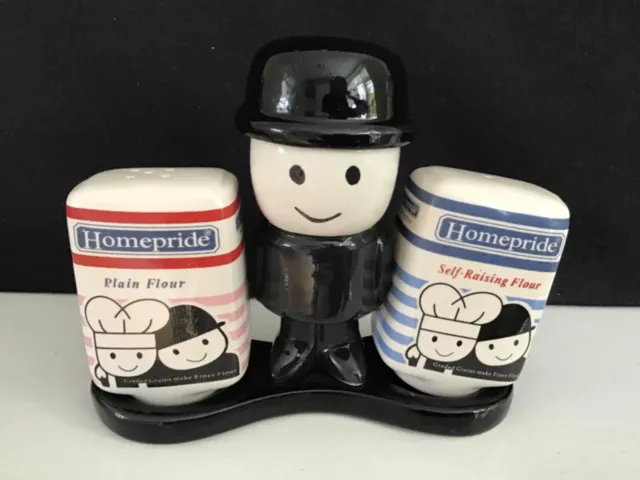 Homepride Fred Pottery - Salt and Pepper Cruet Set