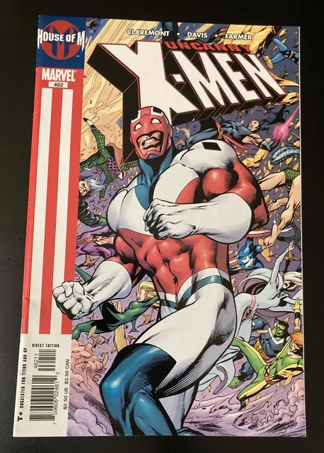 Uncanny X-Men #462 1st Sky Captain F/VF  “House Of M” MCU Captain Britain 2005 2