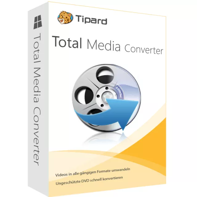 Tipard Total Media Converter WIN lebenslange Lizenz Garantie Download TOP !!