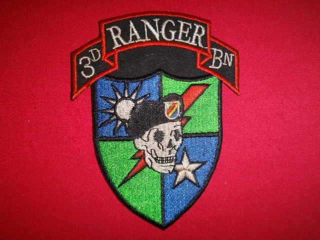 US ARMY 3RD Ranger Battaglione 75th Ranger Reggimento Toppa EUR 13,21 ...
