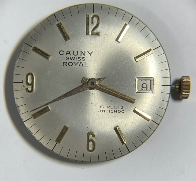 Mouvement De Montre AS 1250 Pour Pièce De Rechange D'essieu De Volant - Compatible COMME
