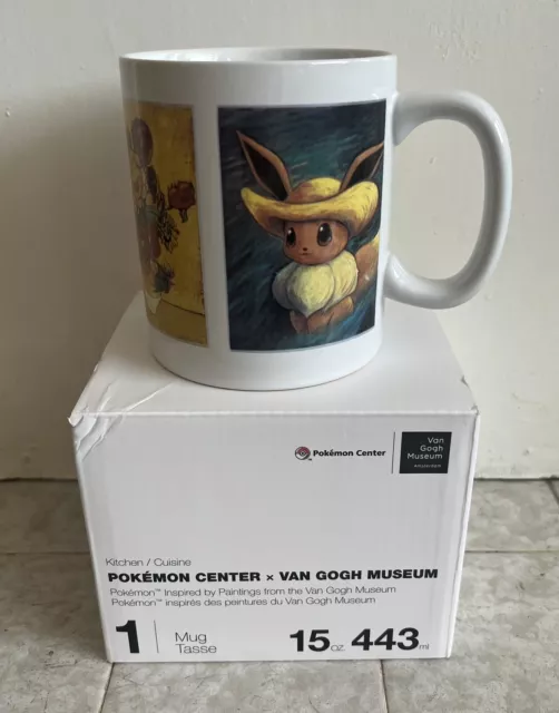 Pokemon x Van Gogh Museum Eevee Art Inspired By Van Gogh Canvas Leather  Tote Bag - Mugteeco