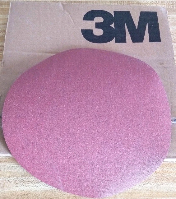 3M  11 in. Sanding Disc, Cloth 80G, Pk 5
