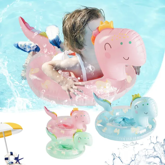Summer Children's Swimming Ring Transparent Pool Rafts And Floats for Kids