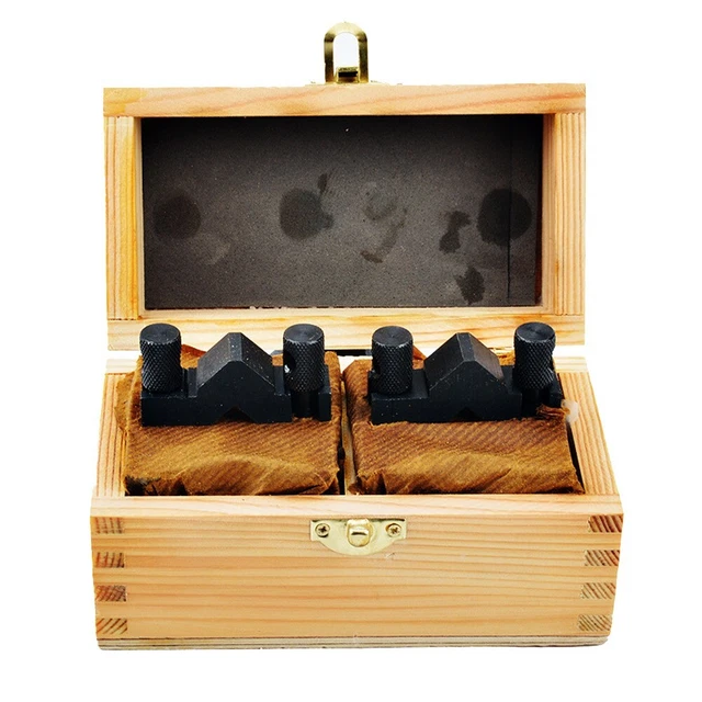 Two V-block Grounding Pairs With-clamp-set Precision-matching Precision 90 °new