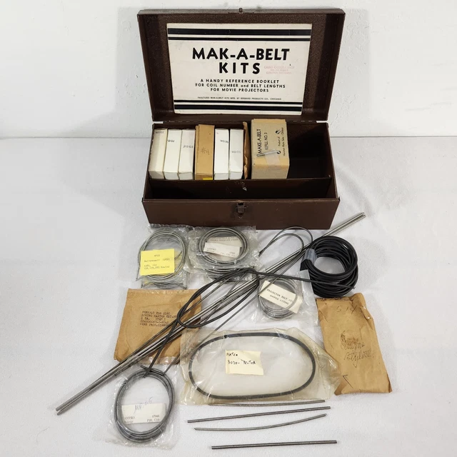 Faultless Bernard Products Co MAKE-A-BELT Movie Projector Spring Replacement Kit