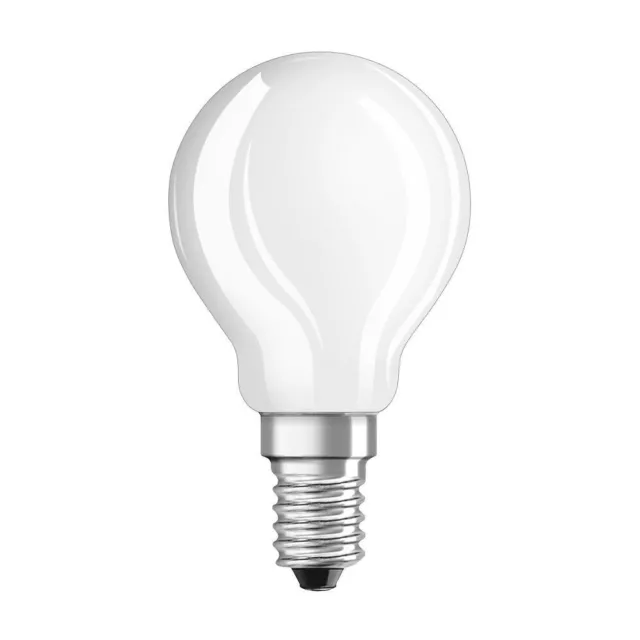 Bellalux LED Filament Leuchtmittel Tropfen 4W = 40W E14 matt 827 warmweiß 2700K 2