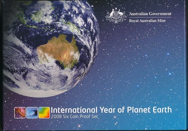Australia: 2008 Proof Set in RAM Pkg. RAM ISSUE PRICE $95