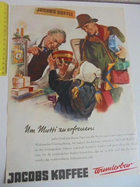 JACOBS Kaffee Wunderbar - Werbung Reklame Anzeige STERN 1959