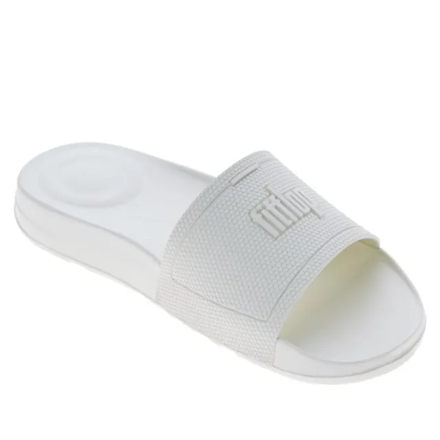 FitFlop iQushion Slide Sandal - Cream - Size 8 (EU 41)