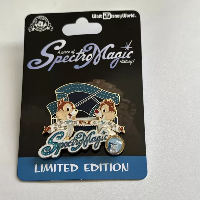Chip & Dale Spectro Magic Piece of History WDW LE 2500 Disney Pin