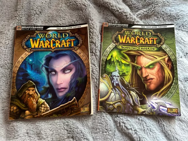 World Of Warcraft Battle Chest Guide Book X 2 Burning Crusade Brady Games