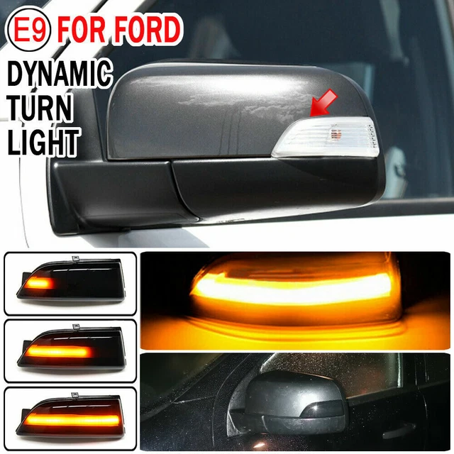 FOR FORD EVEREST Ranger T6 LED Side Mirror Dynamic Indicator Turn