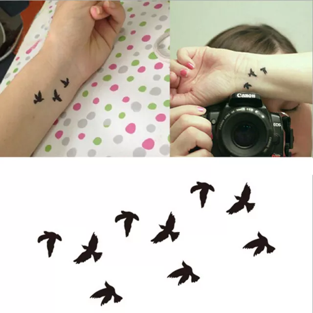 Nuevo Diseño Temporal Tatuaje Pegatinas Arte Corporal Temporal Pata impermeable ZR