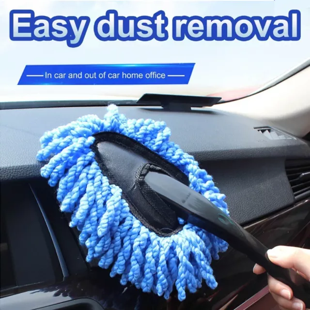Cleaner Dusts Mop Bristles Car Cleaning Brush Wax Mop Brush Water Absorption